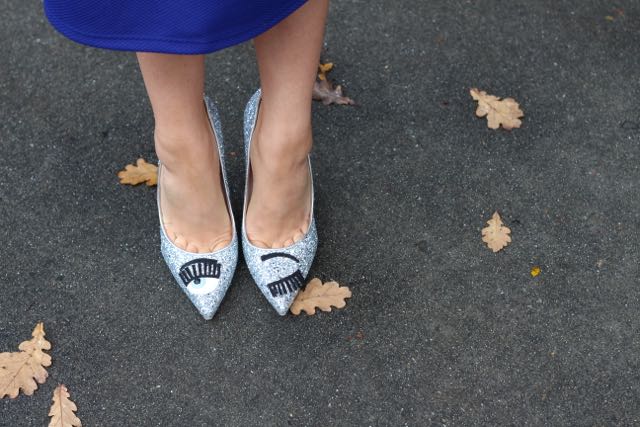 Chiara Ferragni sequin pumps