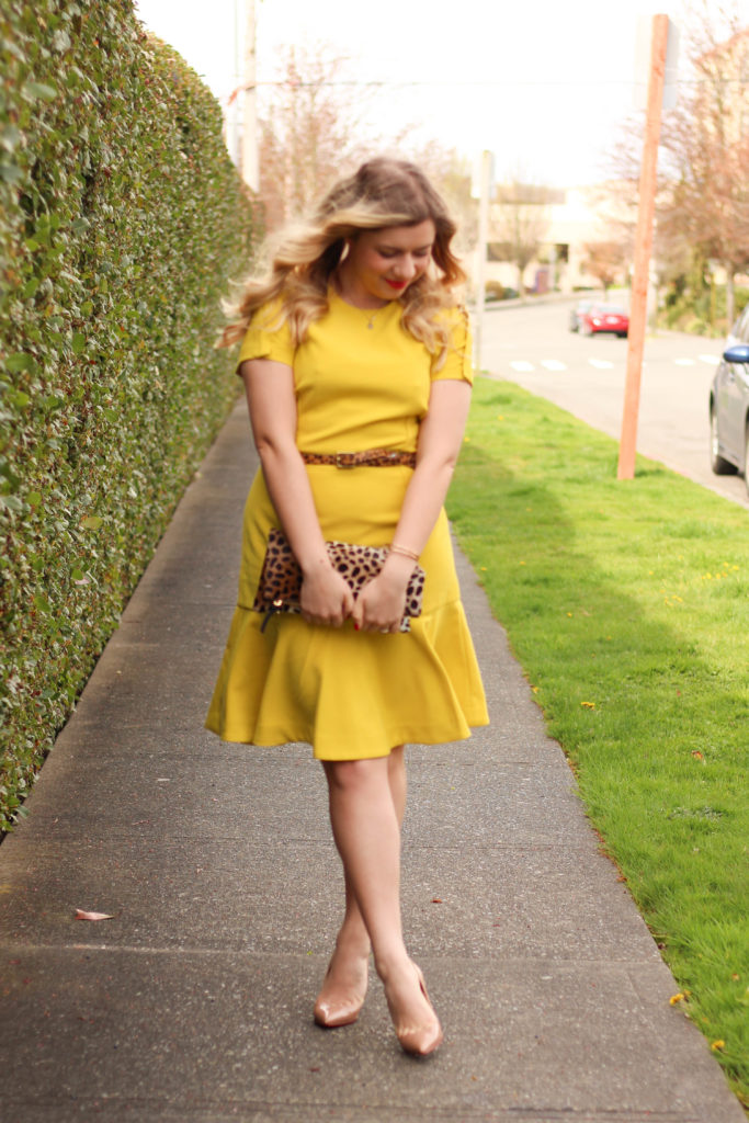 how to get 10k instagram followers - banana republic dress - clare v clutch - Easter outfit idea